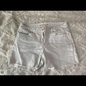 White shorts